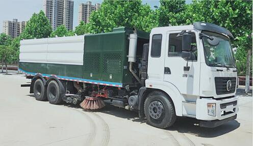 國六東風(fēng)后雙橋25噸洗掃車