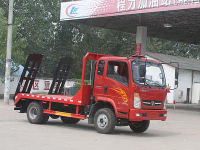 重汽藍(lán)牌平板運輸車