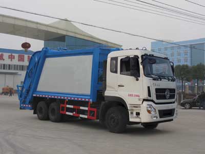 國五東風天錦壓縮式垃圾車 