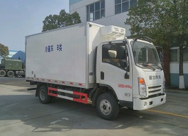 程力廂長(zhǎng)4米冷藏車